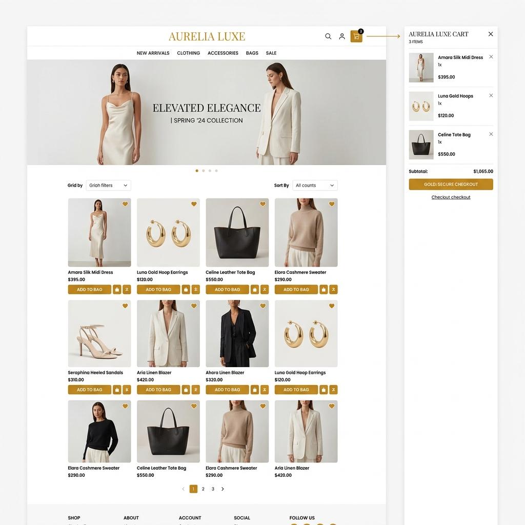 E-Commerce Engine — BitSic ready-made solution preview